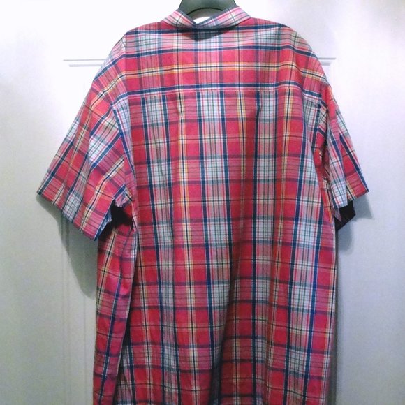 Cutter & Buck SS 1XB (XL+) Rainbow Pink Yellow Blue Green White. - Picture 5 of 5